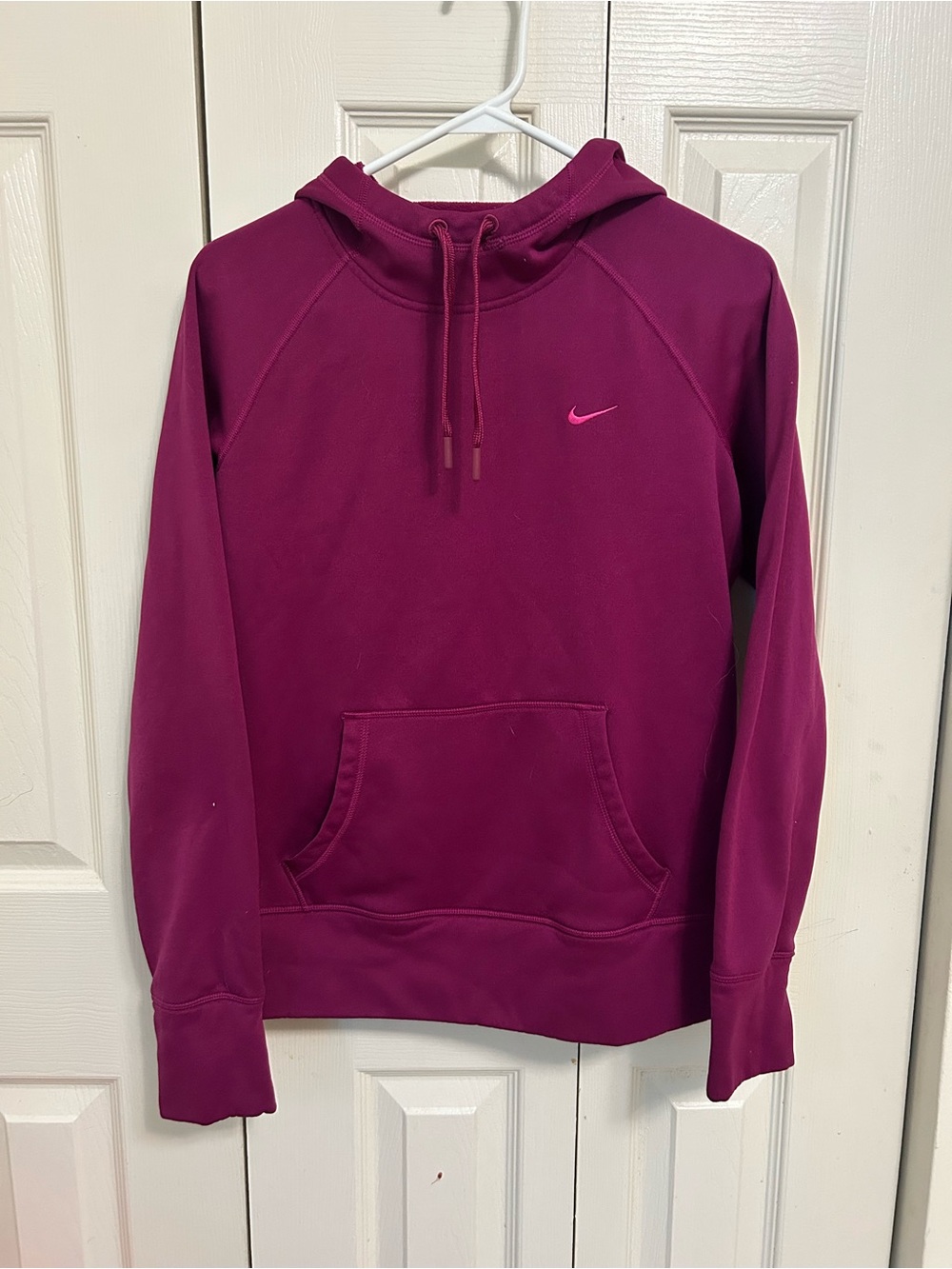 Nike Women's Pullover Hoodie - Deep Magenta